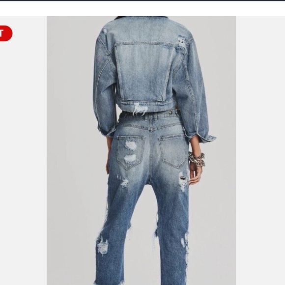 SER.O.YA. OMAR DROP BOYFRIEND JEAN. Size: 30. - Picture 11 of 11